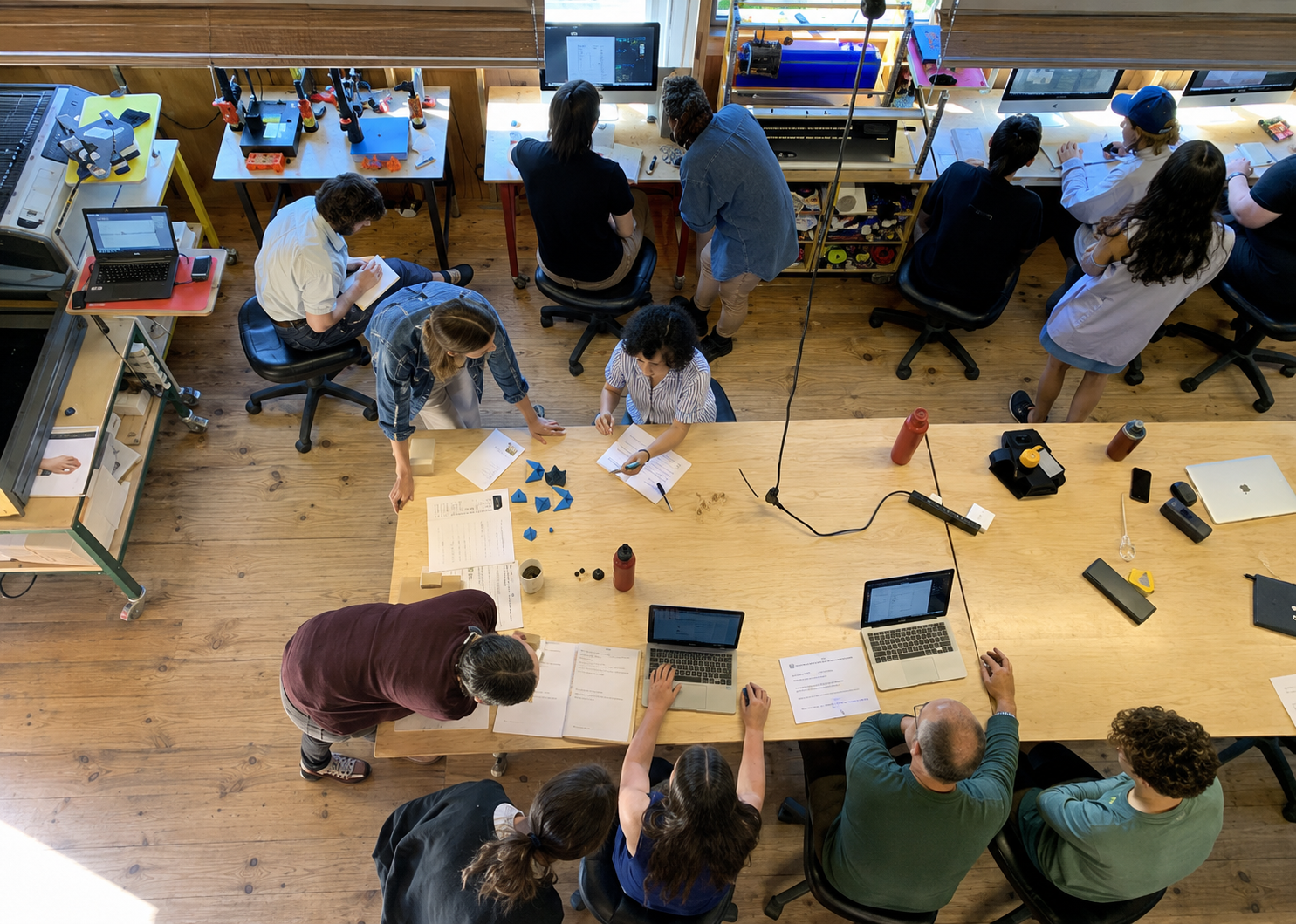 Educación y aprendizaje colaborativo en el FabLab